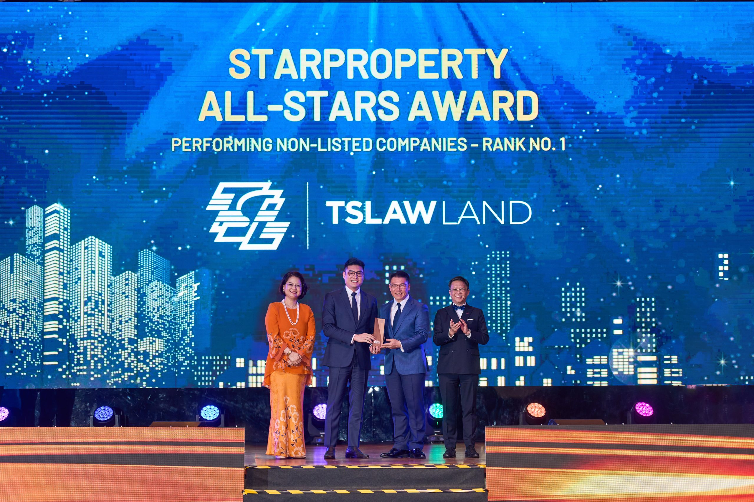 TSLAW Land Named Top-Performing Non-Listed Developer at StarProperty Awards 2026