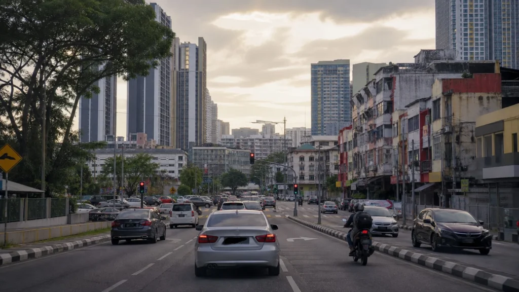 Urban driving connectivity around the Old Klang Road corridor
