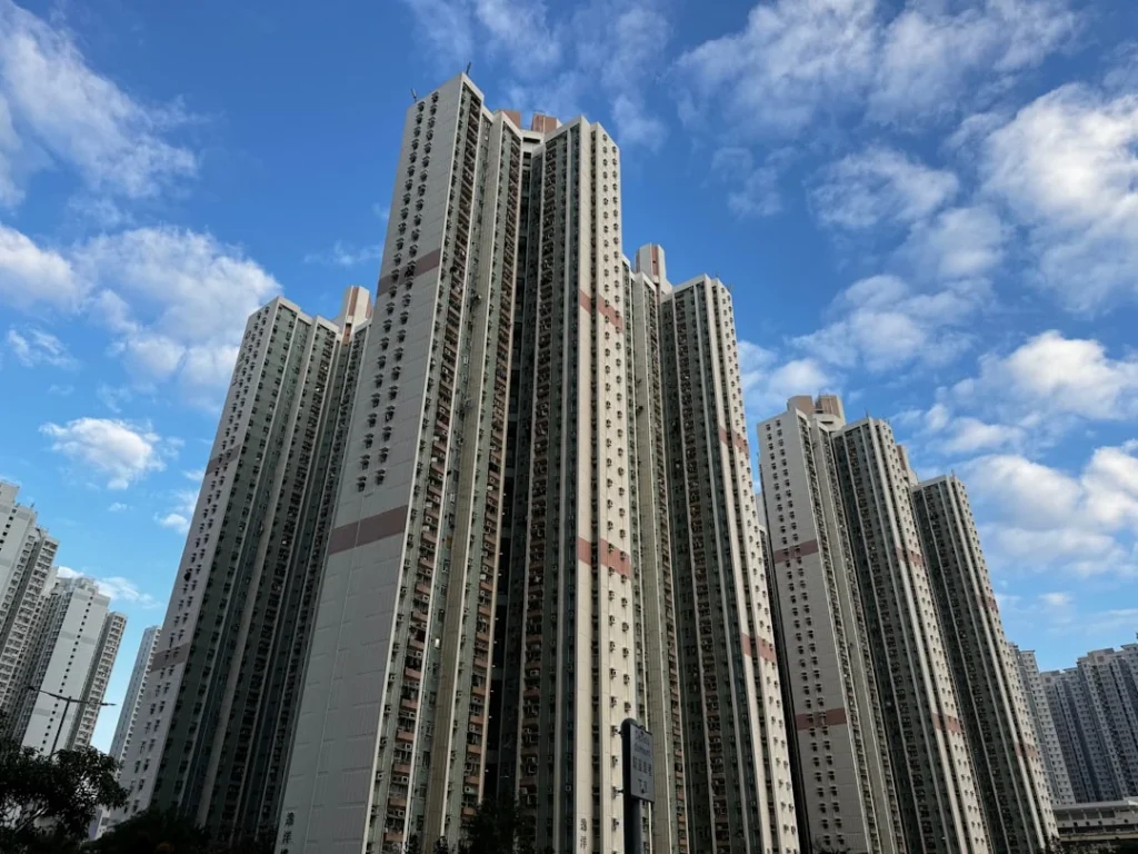 Urban residential towers used as an editorial illustration of resale competition
