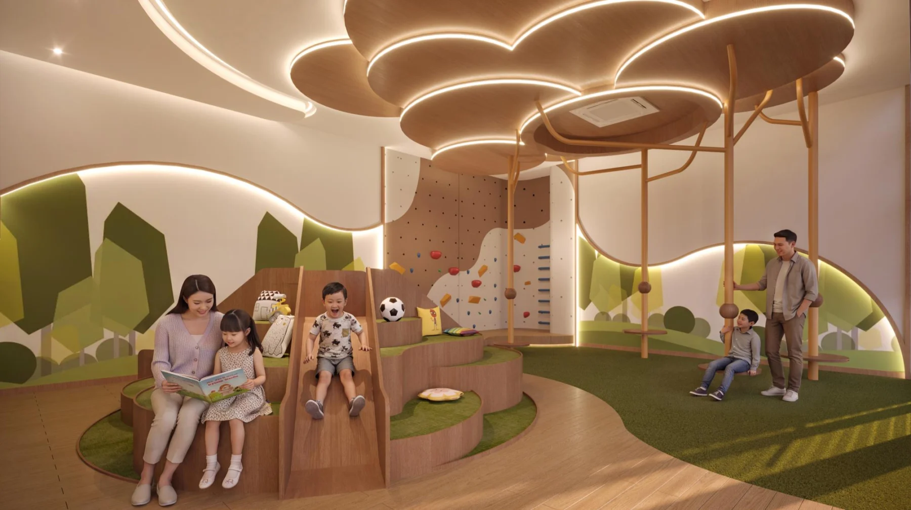 Ophira Resort Residences Kids' Discovery Games Room, artist impression